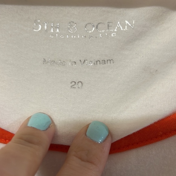 5th & Ocean | Women’s Florida Gators Longs Sleeve Baseball Tee Size 20 / Medium - Picture 3 of 7